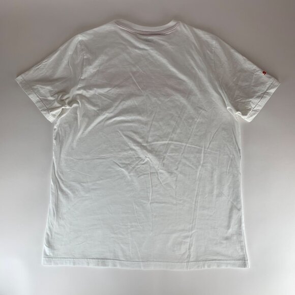 Puma F1 White Short Sleeve Crewneck Shirt Mens Large - Picture 5 of 5